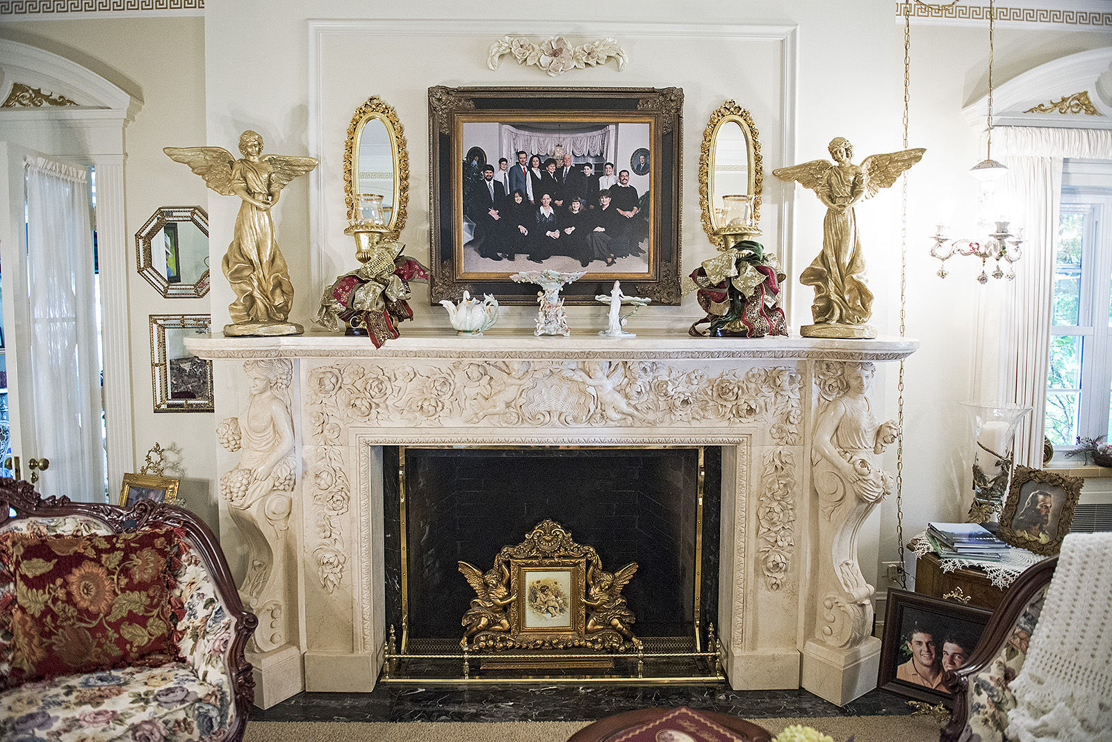Inside the home on the Du Quoin State Fairgrounds